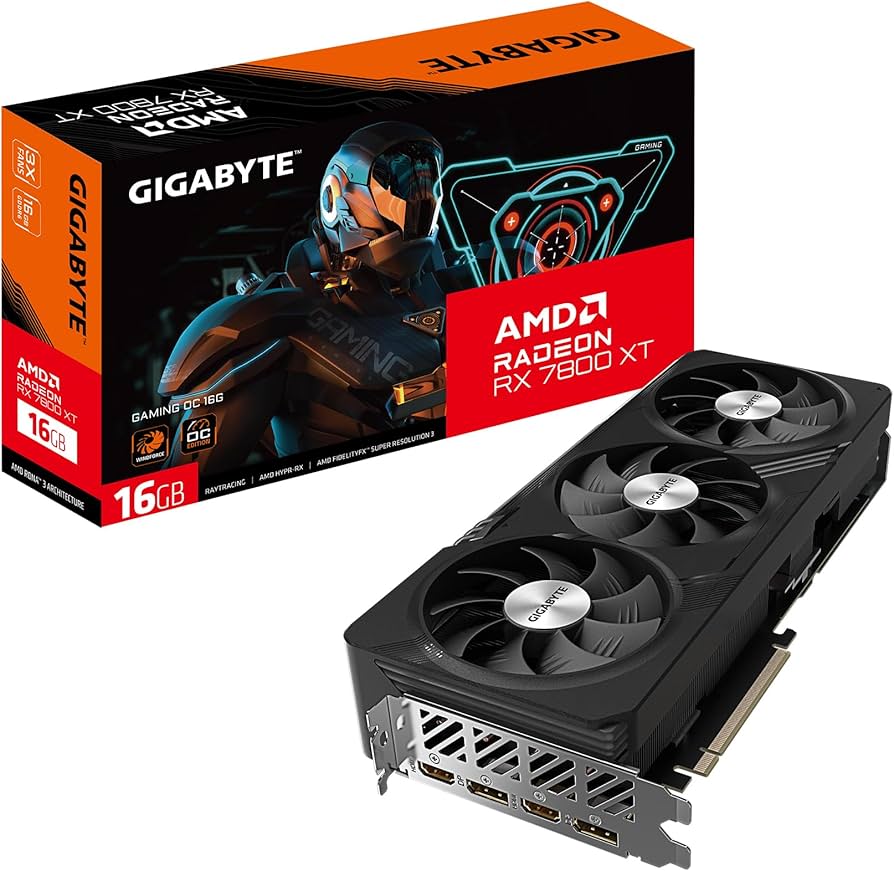 GPU AMD RX 7800XT 16GB GIGABYTE GAMING OC